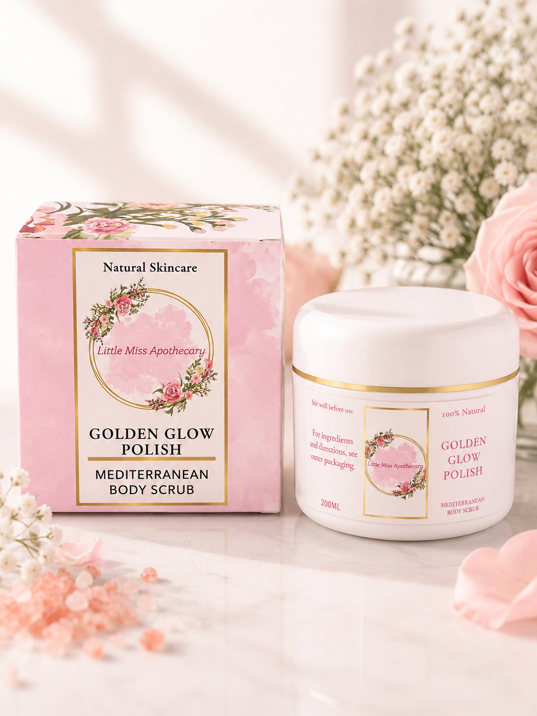 Golden Glow Polish - Mediterranean Body Scrub